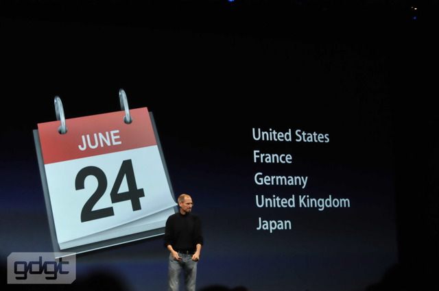 Steve Jobs iPhone 4 launch.