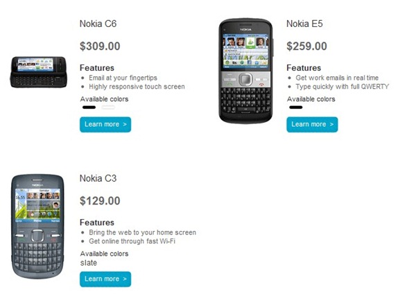 nokia c3 black. Nokia C3 – $129 – Rs.6023