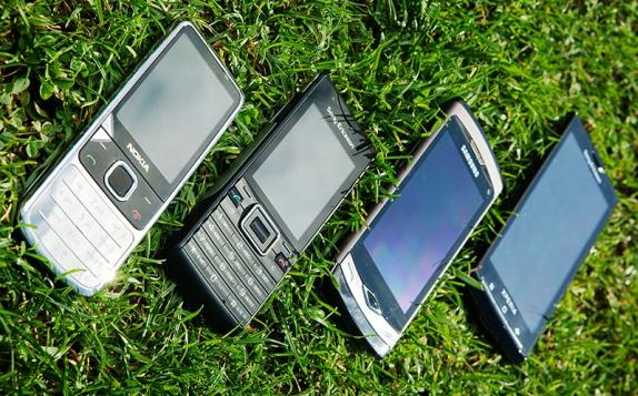 Sony Ericsson Elm is the most