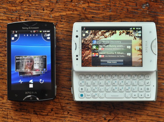 XPERIA Mini and Mini Pro,