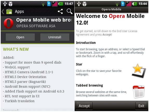 flash player android opera download