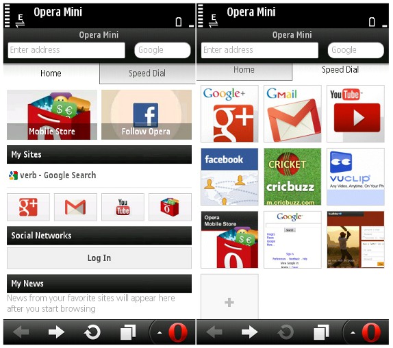 Opera Mini  Symbian -  5