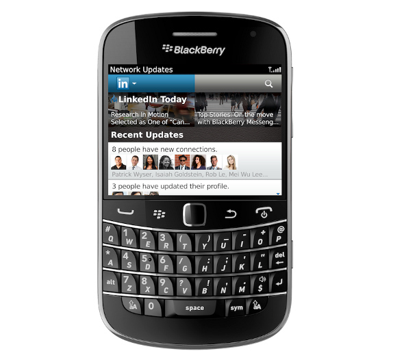 Blackberry Interface