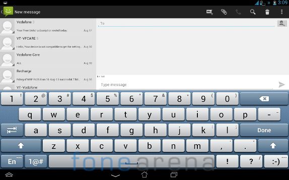 Asus Padfone Infinity Messaging Tablet View