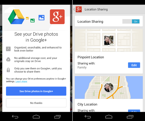 Google Plus for Android v4.1