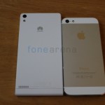 Huawei-Ascend-P6-Apple-iPhone-5-Back