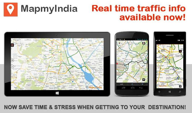 MapMyIndia Real time traffic