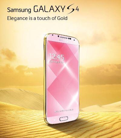 Samsung Galaxy S4 Gold Edition revealed
