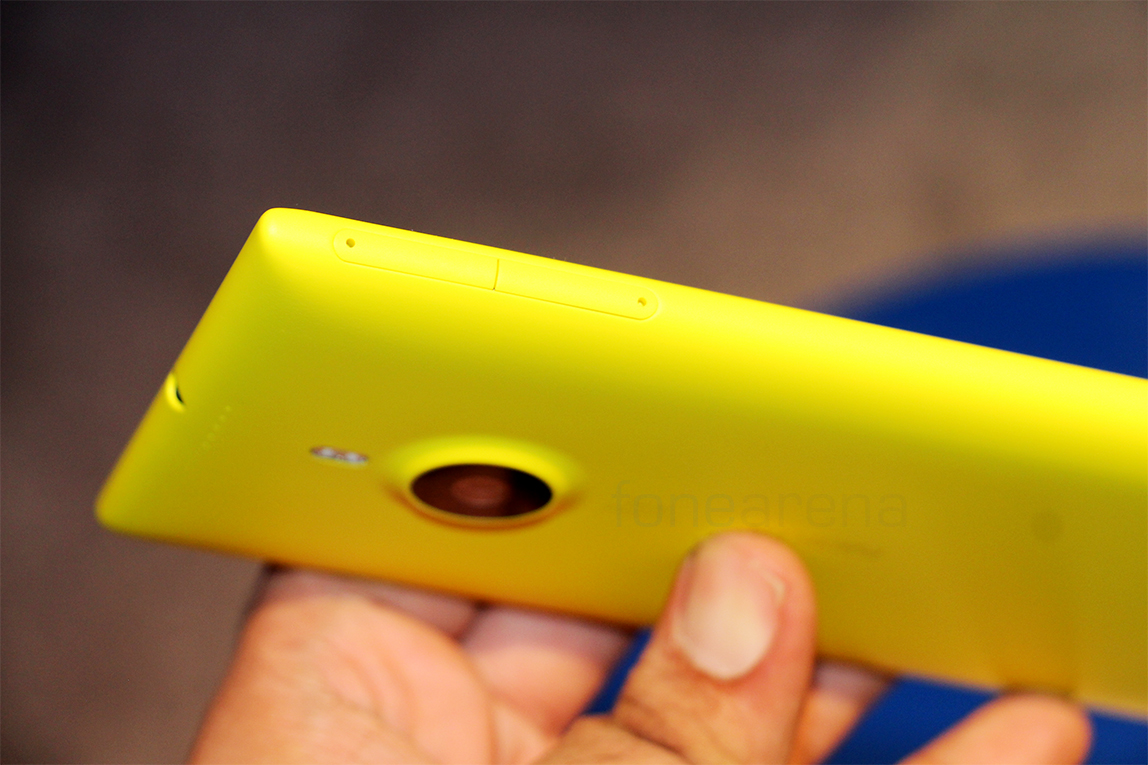 Các góc được bo tròn trên Lumia 1520