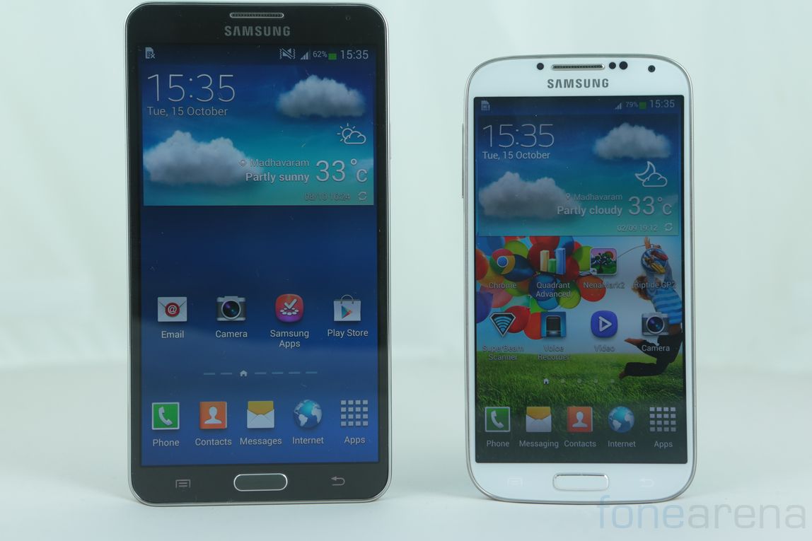 Samsung Galaxy Note 3 Vs Samsung Galaxy S4 Best Technology On Your Screen