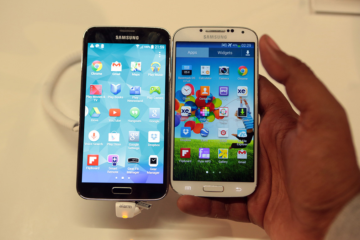 Tech Plane Samsung Galaxy S5 Vs Samsung Galaxy S4 What Has Changed