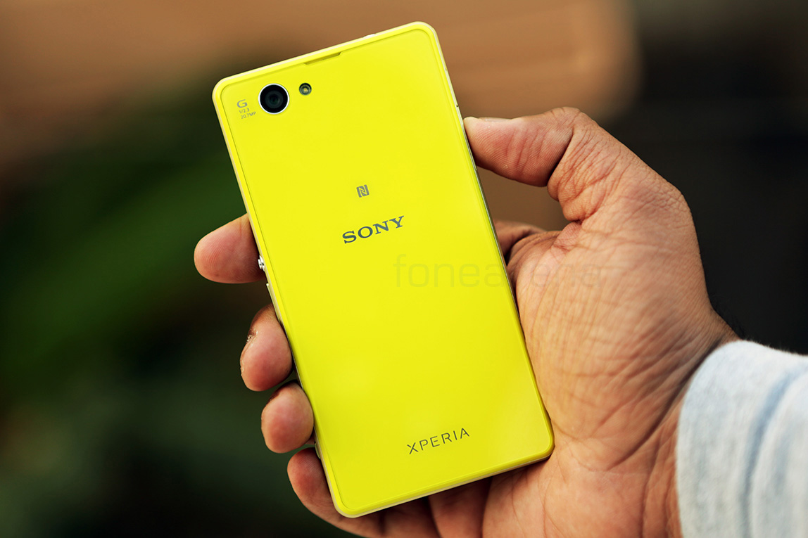 Sony Xperia Z1 Compact Lime Photo Gallery