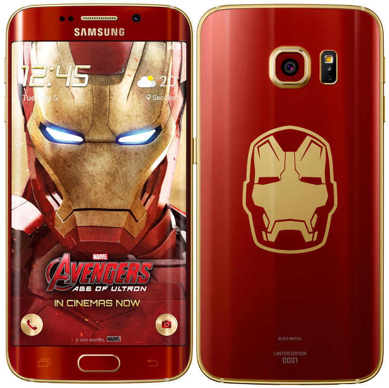 Se vende Galaxy S6 Edge Iron Man Edition por USD ,600