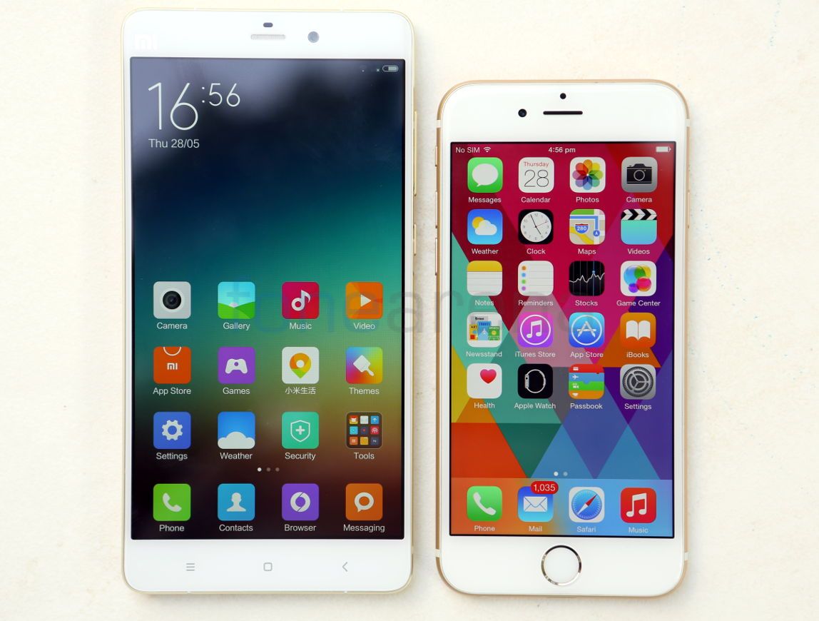 Xiaomi Redmi 6 Vs Iphone 6