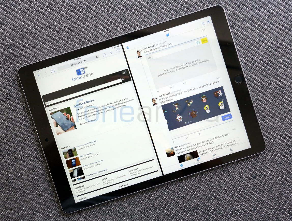 Docs, Sheets y Slides en modo multiventana en iPad