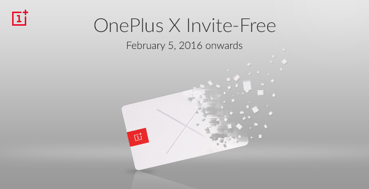 OnePlus X invite-free India