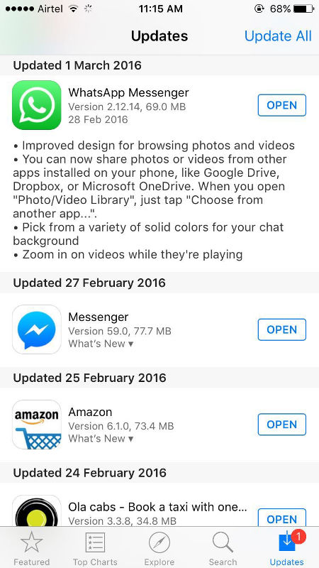 how to download videos and share on whatsapp iphone