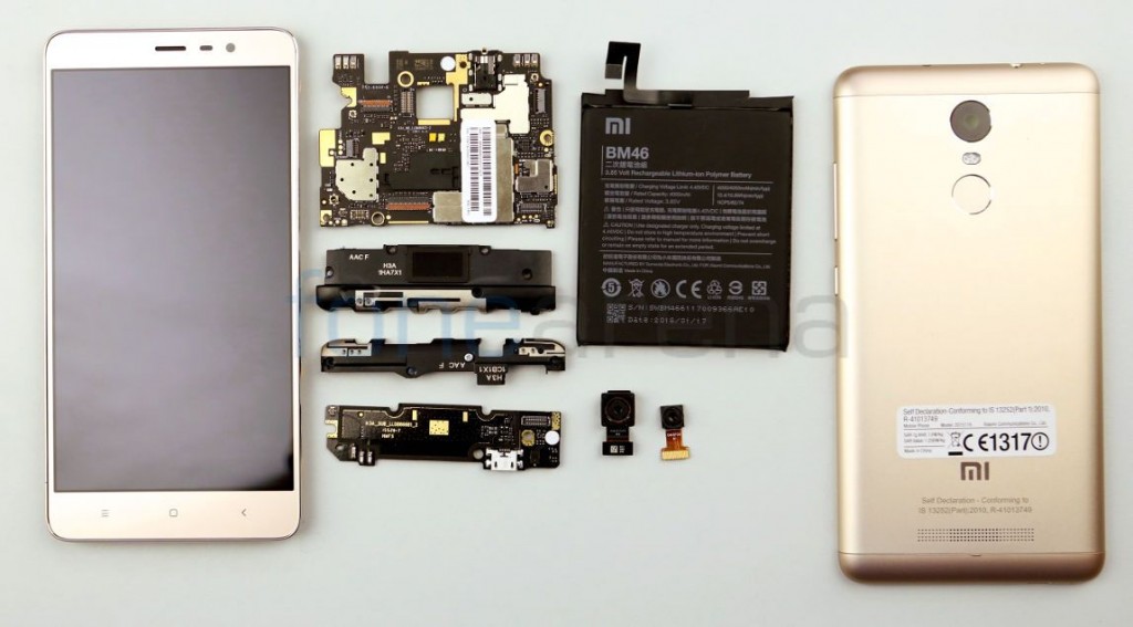Xiaomi Redmi Note 3 Pro Отличие