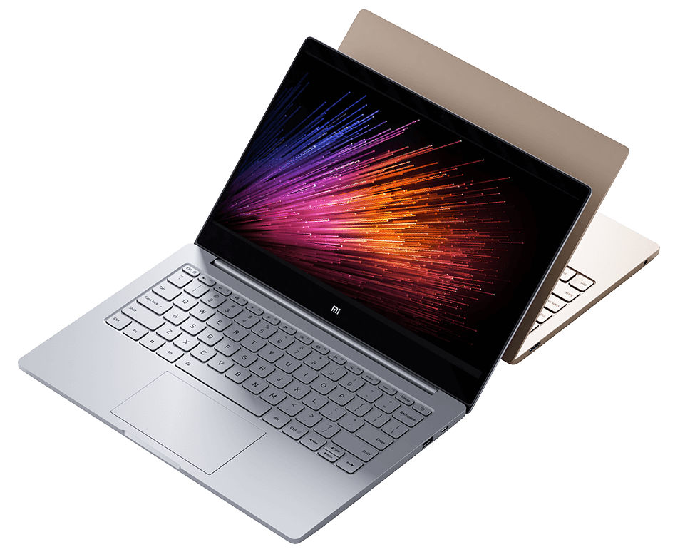 Xiaomi Mi Notebook Air Windows 10 laptop with slim metal body