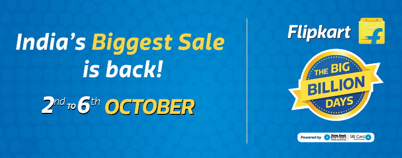 Online Shopping Sale: Flipkart's Big Billion Day Sales starts October 2. Image Courtesy: Fonearena