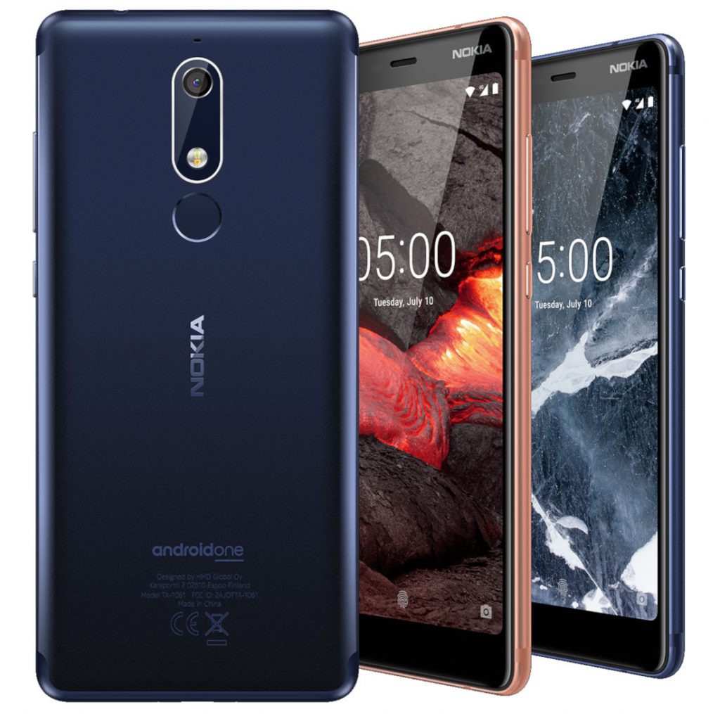 Nokia 51 Android One Smartphone With 55 Inch Fhd Display 16mp Rear