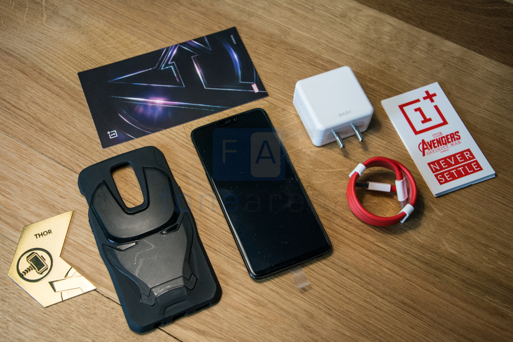 Oneplus 6 avengers edition unboxing