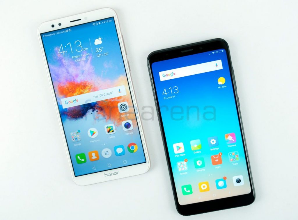 Honor 7C vs Xiaomi Redmi Note 5 Comparison