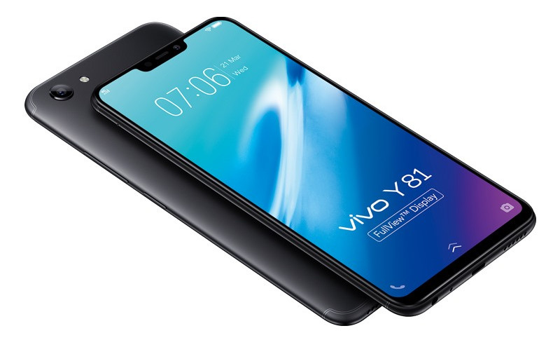 Vivo Y81 with 6.22-inch 19:9 FullView display, Helio P22 Octa-Core 12nm SoC, Android 8.1 announced