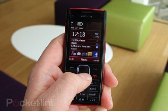 nokia x201 red