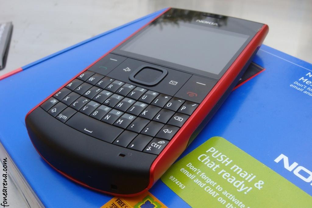 nokia x201 red