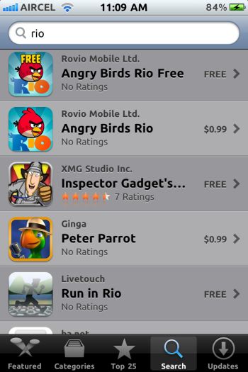 Angry Birds Rio Free Download