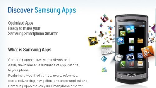 Samsung Wave 525 Apps Store