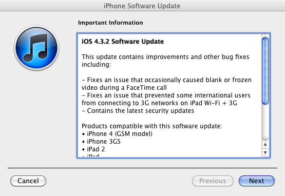 apple ios update