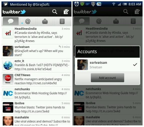 download twitter not working on android