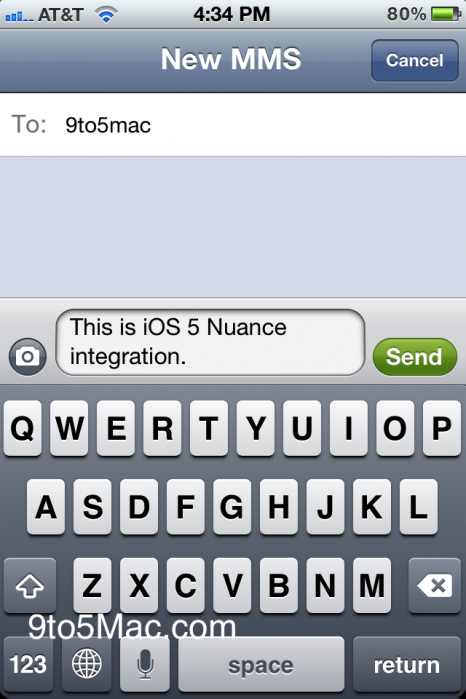 nuance text to speech iphone