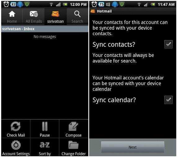 Microsoft launches Hotmail app for Android