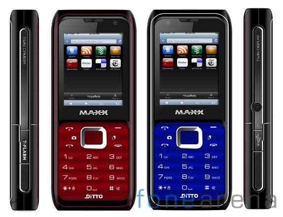 maxx dual sim mobile