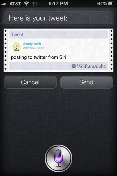 Siri can now tweet as Developer creates a Proxy Server