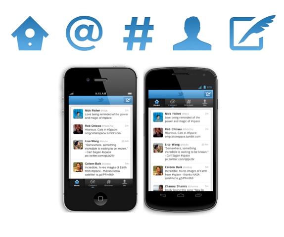 Twitter For Android And Iphone Gets New Design And New Features