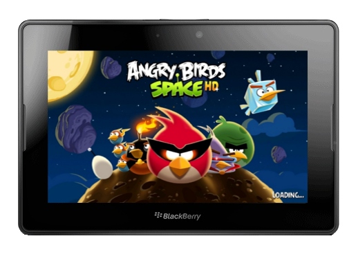 BlackBerry PlayBook terá Angry Birds Rio