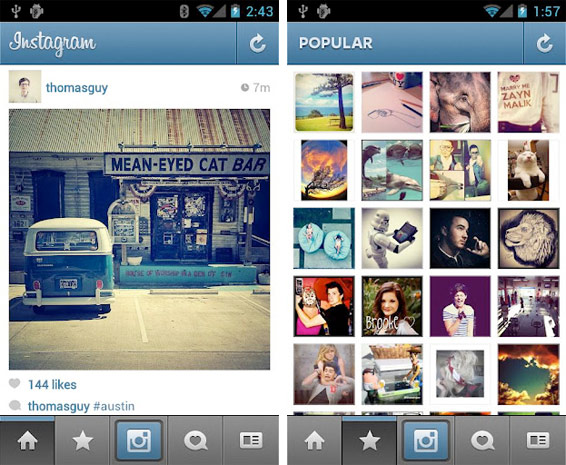 instagram for android