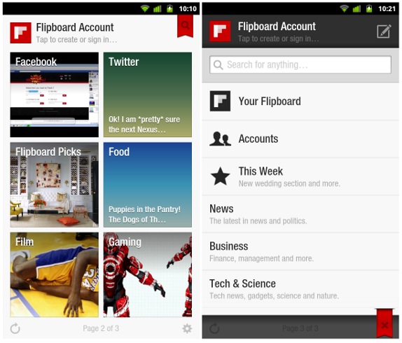 flipboard news app for android