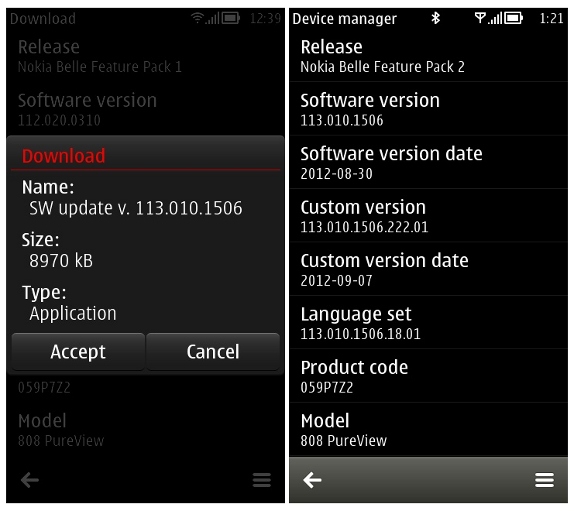 Nokia Belle Feature Pack 2 update starts rolling out for Nokia 808  PureView, 700, 701 and 603