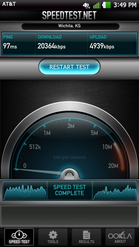 download speed test att