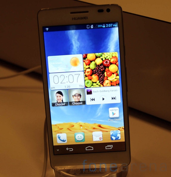 Huawei Ascend D2 Blue