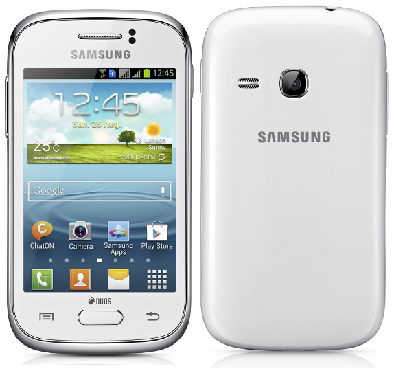 Samsung Galaxy Young and Galaxy Fame with 1 GHz processor, Android 4.1