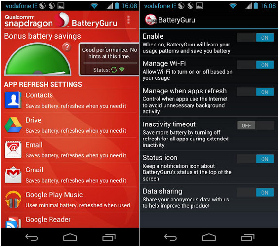 snapdragon battery guru review