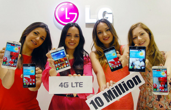 LG LTE 10 milllion