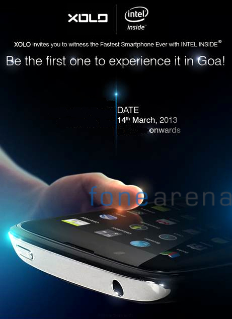 Xolo new Intel Smartphone launch Invite