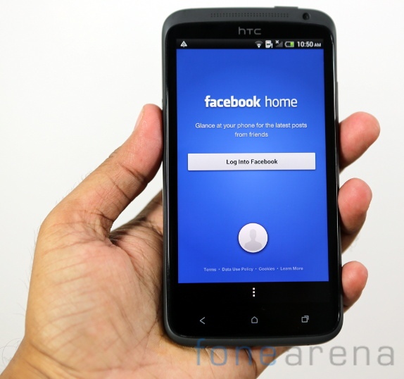 Facebook Home on HTC One X